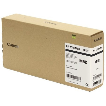 Canon PFI-1700MBK Matte Black (0774C001, PFI1700MBK)