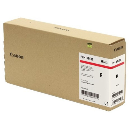 Canon PFI-1700R Red (0783C001, PFI1700R) — Cartus de