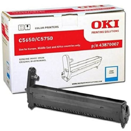 Oki 43870007 Cyan — Unitate de cilindru