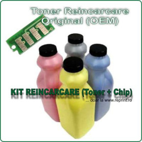 Kit reincarcare (toner si chip) Xerox 106R01634 (106R1634), 106R01630 (106R1630) (BK@2K/50gr)