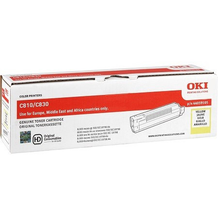 Oki 44059105 Yellow — Cartus de toner