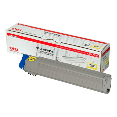 Oki 43837129 Yellow — Cartus de toner