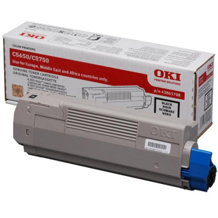 Oki 43865708 Black — Cartus de toner