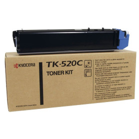 Cartus de toner original Kyocera TK-520C Cyan (TK520C, 1T02HJCEU0)