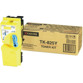Cartus de toner original Kyocera TK-825Y Yellow (TK825Y, 1T02FZAEU0)