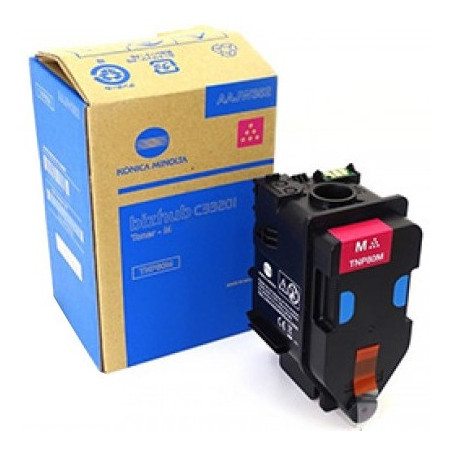 Konica Minolta TNP80M Magenta (AAJW352, TNP-80M) — Cartus