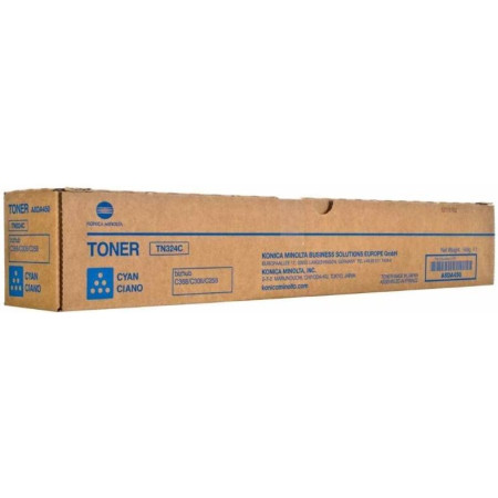 Konica Minolta TN324C Cyan (A8DA450, TN-324C) — Cartus de
