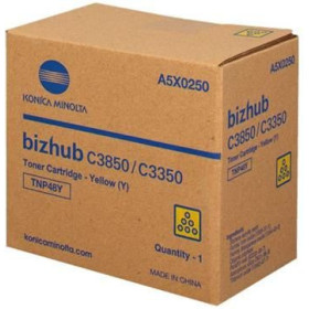 Konica Minolta TNP48Y Yellow (A5X0250, TNP-48Y) — Cartus de