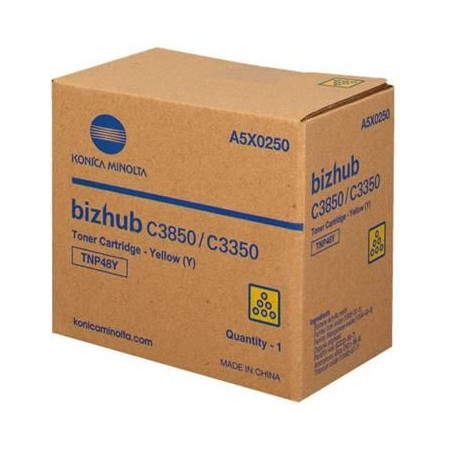 Konica Minolta TNP48Y Yellow (A5X0250, TNP-48Y) — Cartus de