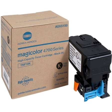 Konica Minolta TNP18K Black (A0X5150, TNP-18K) — Cartus de