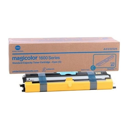 Konica Minolta A0V30HH Cyan — Cartus de toner