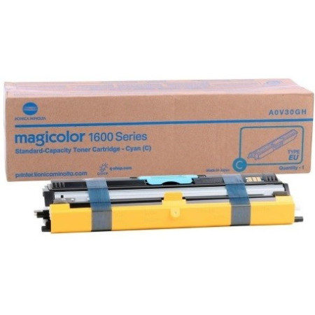 Konica Minolta A0V30GH Cyan — Cartus de toner