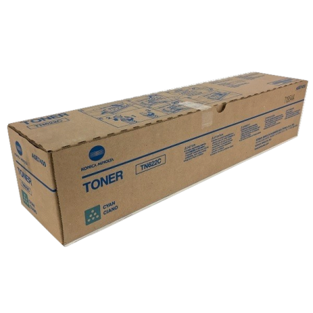 Konica Minolta TN622C Cyan (A5E7450, TN-622C) — Cartus de