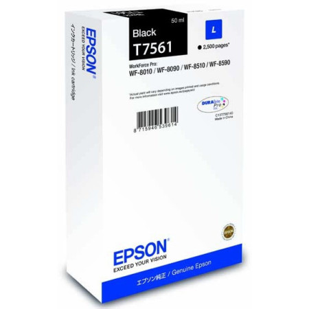 Epson T7561 Black (C13T756140) — Cartus de cerneala