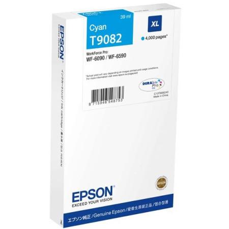 Epson T9082 XL Cyan (C13T90824N) — Cartus de cerneala