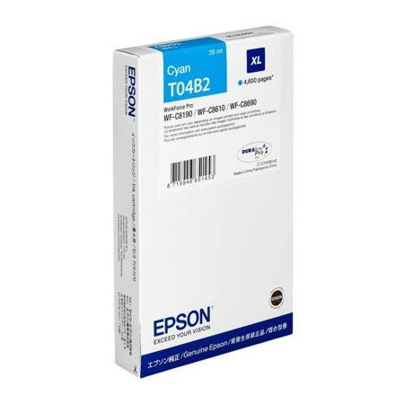Epson T04B2 Cyan (C13T04B240, C13T04B24N) — Cartus de