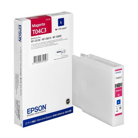 Epson T04C3 Magenta (C13T04C340, C13T04C34N) — Cartus de