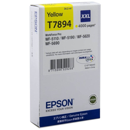 Epson T7894 XXL Yellow (C13T789440) — Cartus de cerneala