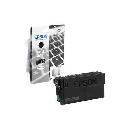 Epson 407 Black (C13T07U140) — Cartus de cerneala