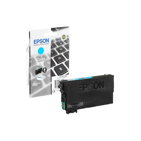 Epson 407 Cyan (C13T07U240) — Cartus de cerneala