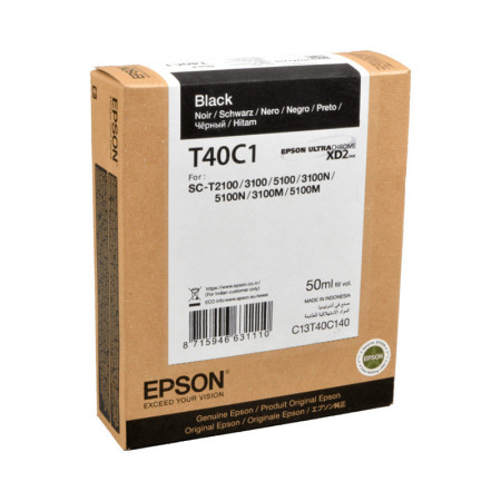 Epson T40C1 Black (C13T40C140) — Cartus de cerneala