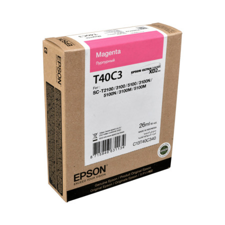 Epson T40C3 Magenta (C13T40C340) — Cartus de cerneala