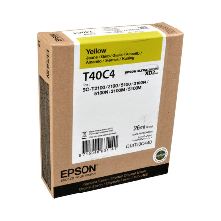 Epson T40C4 Yellow (C13T40C440) — Cartus de cerneala