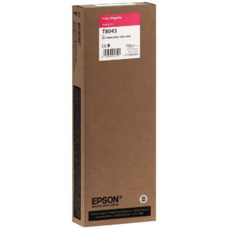 Epson T8043 Vivid Magenta (C13T804300) — Cartus de cerneala