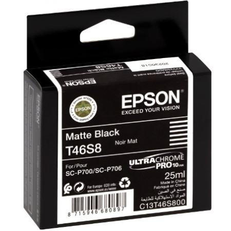 Epson T46S8 Matte Black (C13T46S80N) — Cartus de cerneala