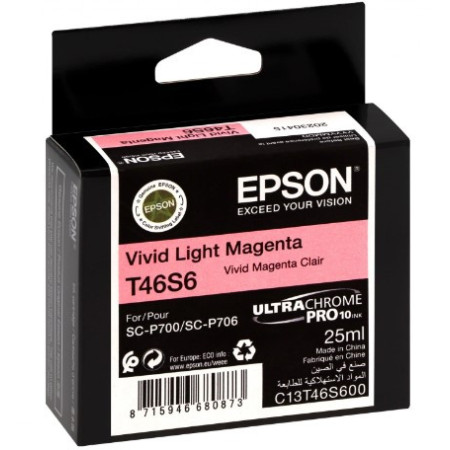 Epson T46S6 Vivid Light Magenta (C13T46S60N) — Cartus de