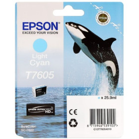 Epson T7605 Light Cyan (C13T760540) — Cartus de cerneala