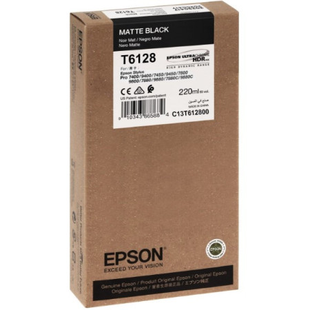 Epson T6128 Matte Black (C13T61280N) — Cartus de cerneala
