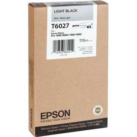 Epson T6027 Light Black (C13T602700) — Cartus de cerneala