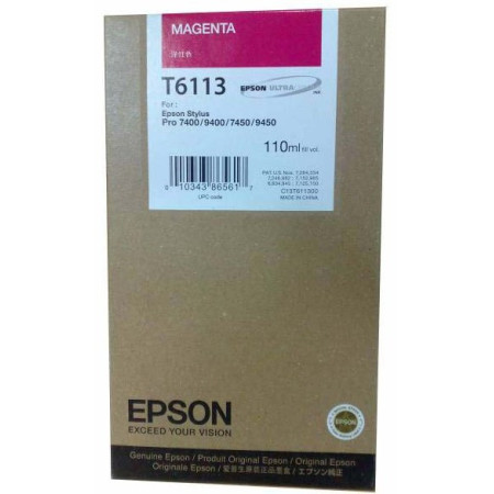 Epson T6113 Magenta (C13T611300) — Cartus de cerneala