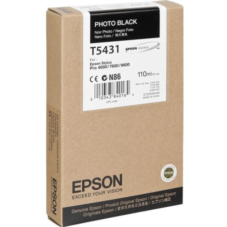 Epson T5431 Photo Black (C13T543100) — Cartus de cerneala