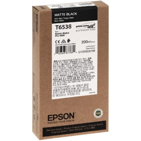 Epson T6538 Matte Black (C13T653800) — Cartus de cerneala