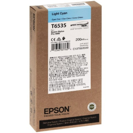 Epson T6535 Light Cyan (C13T653500) — Cartus de cerneala