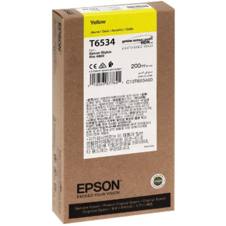 Epson T6534 Yellow (C13T653400) — Cartus de cerneala