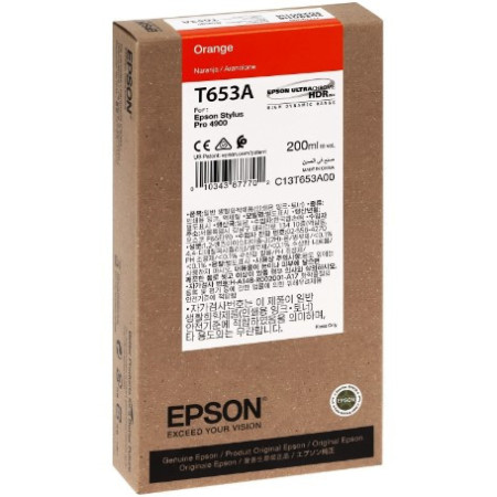 Epson T653A Orange (C13T653A00) — Cartus de cerneala