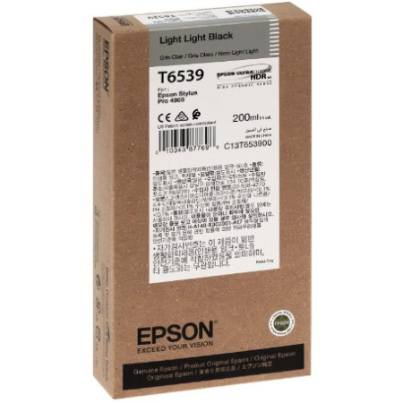 Epson T6539 Light Light Black (C13T653900) — Cartus de