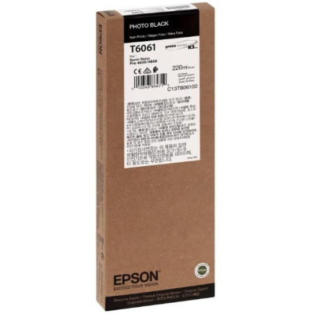 Epson T6061 Photo Black (C13T606100) — Cartus de cerneala