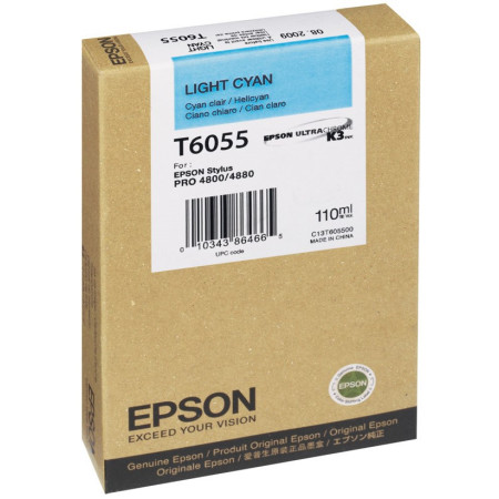 Epson T6055 Light Cyan (C13T605500) — Cartus de cerneala