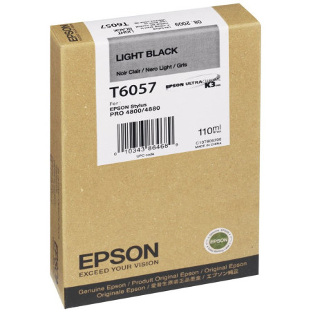 Epson T6057 Light Black (C13T605700) — Cartus de cerneala