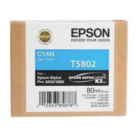 Epson T5802 Cyan (C13T580200) — Cartus de cerneala