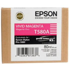 Epson T580A Vivid Magenta (C13T580A00) — Cartus de cerneala