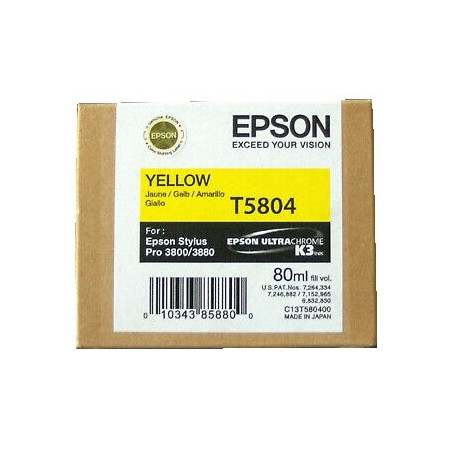Epson T5804 Yellow (C13T580400) — Cartus de cerneala