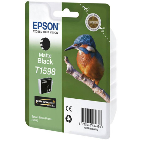 Epson T1598 Matte Black (C13T15984010) — Cartus de cerneala