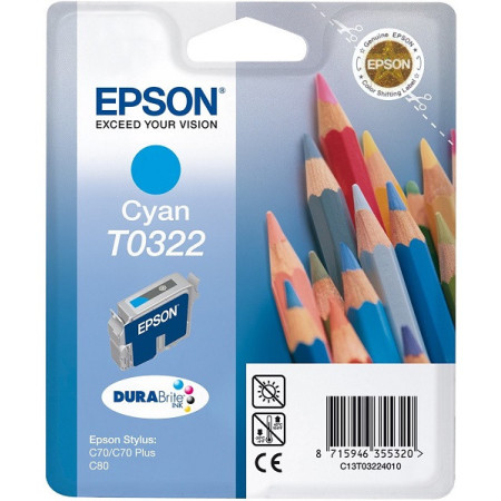 Epson T0322 Cyan (C13T03224010 ) — Cartus de cerneala