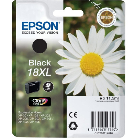 Epson 18XL Black (C13T18114012) — Cartus de cerneala