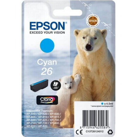 Epson 26 Cyan (C13T26124012) — Cartus de cerneala